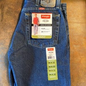 Men’s Wrangler Jeans New with tags 34x30